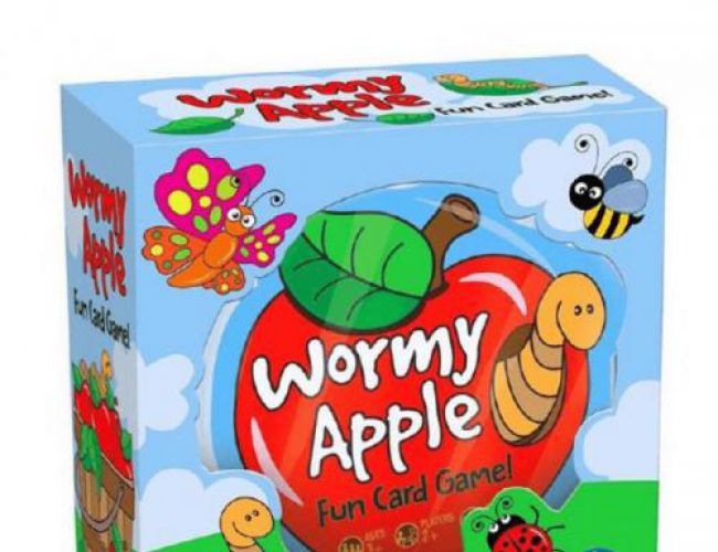 WORMY APPLE CARD GAME (3+)