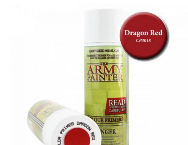 COLOUR PRIMER: DRAGON RED SPRAY