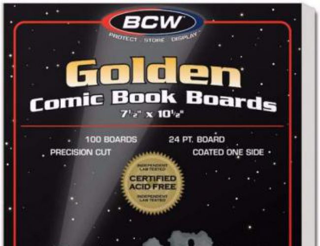 BCW COMIC BOARDS - GOLDEN