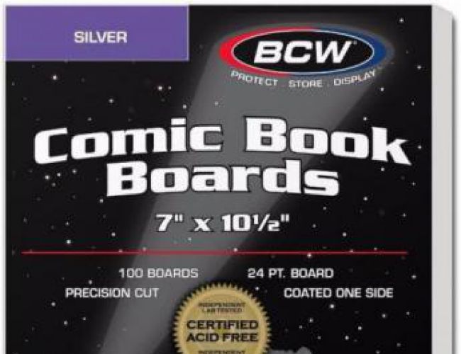 BCW COMIC BOARDS - SILVER