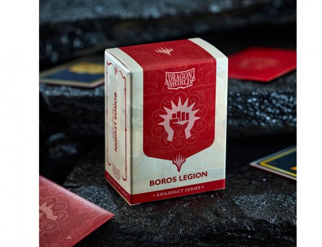 DRAGON SHIELD SLEEVES DUAL MATTE MTG GUILDPACT BOROS LEGION 100 CT