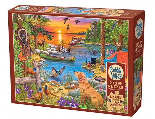 COBBLE HILL 275 PCS EASY HANDLING CAMPING AT SUNSET COVE