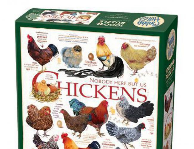 COBBLE HILL 1000 PCS CHICKEN QUOTES