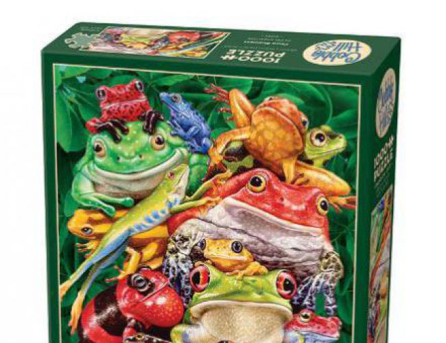 COBBLE HILL 1000 PCS FROG BUSINESS