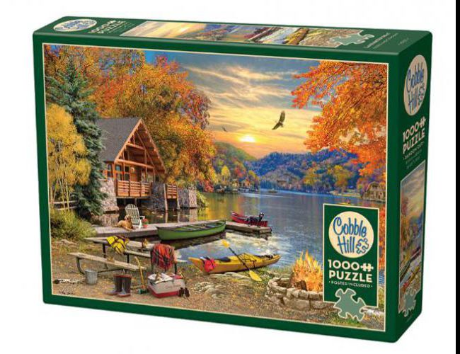 COBBLE HILL 1000 PCS LAKESIDE RETREAT