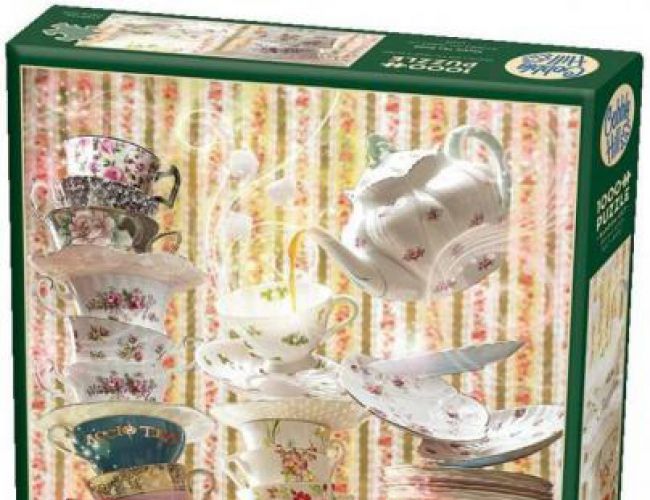 COBBLE HILL 1000 PCS MAGIC TEA SHOP - CLEARANCE (REG $20.99)