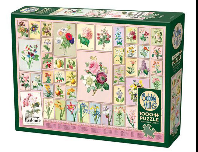 COBBLE HILL 1000 PCS REDOUTE - CLEARANCE (REGULAR $20.99)