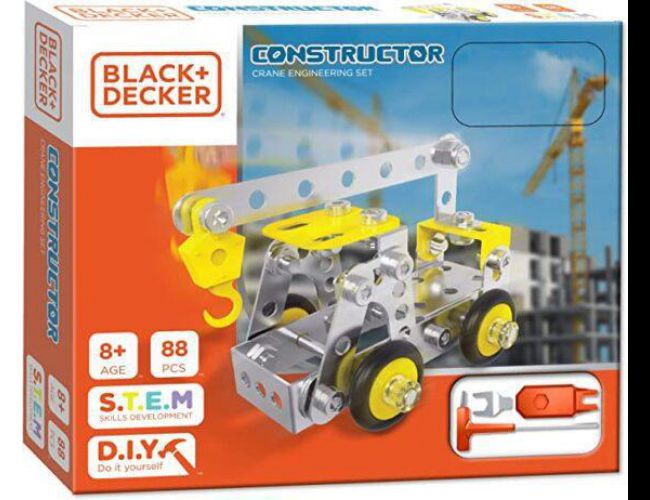 BLACK + DECKER CONSTRUCTOR - CRANE ENGINEERING SET