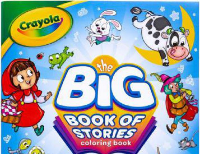 CRAYOLA COLOURING BOOK - THE BIG BOOK OF STORIES