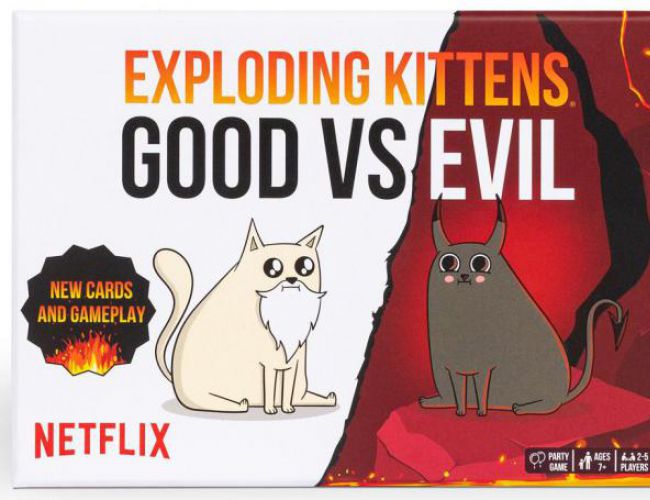 EXPLODING KITTENS GOOD VS EVIL