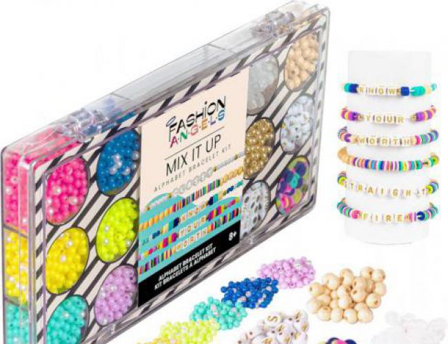 FASHION ANGELS MIX IT UP ALPHABET BRACELET KIT (500+ BEADS)