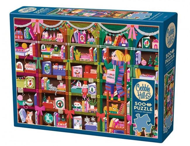 COBBLE HILL 500 PCS HOLIDAY BROWSING