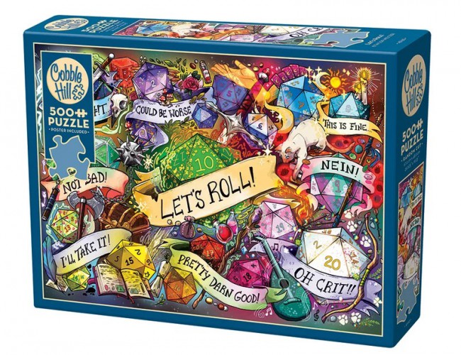 COBBLE HILL 500 PCS LET'S ROLL!