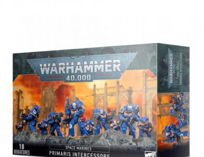 SPACE MARINES PRIMARIS INTERCESSORS (MSRP $75)