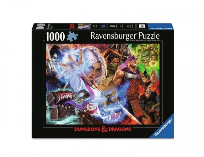RAVENSBURGER PUZZLE 1000 PCS - DND QUEST ACCEPTED