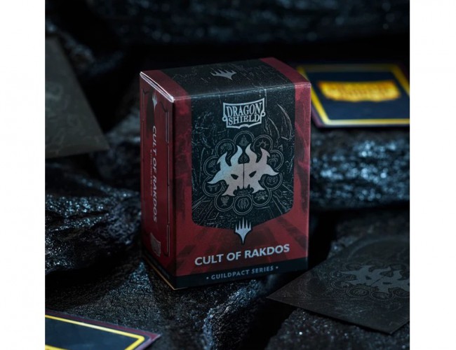 DRAGON SHIELD SLEEVES DUAL MATTE MTG GUILDPACT CULT OF RAKDOS 100CT
