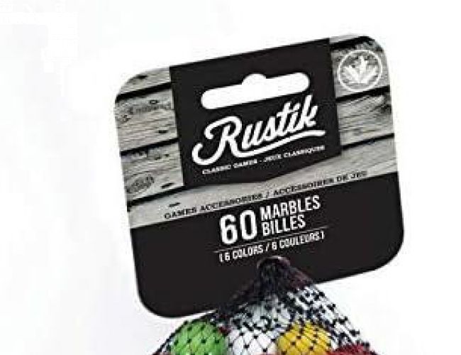 MARBLES - 60 PACK IN 6 COLOURS