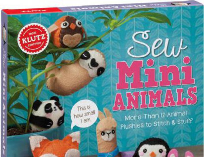 KLUTZ SEW MINI ANIMALS