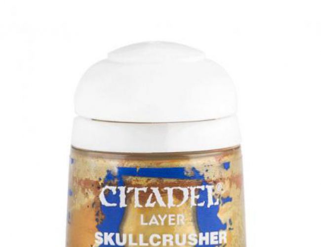 CITADEL LAYER (12ML) - SKULLCRUSHER BRASS (MSRP $7.40)