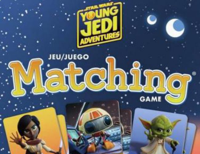 STAR WARS YOUNG JEDI MATCHING GAME