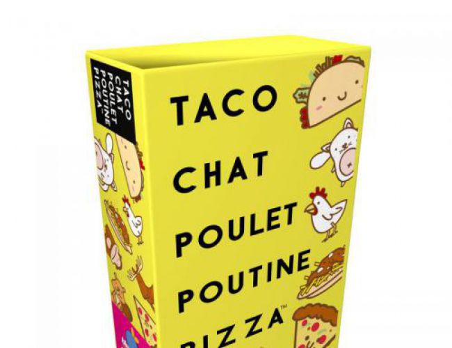 TACO CHAT POULET POUTINE PIZZA