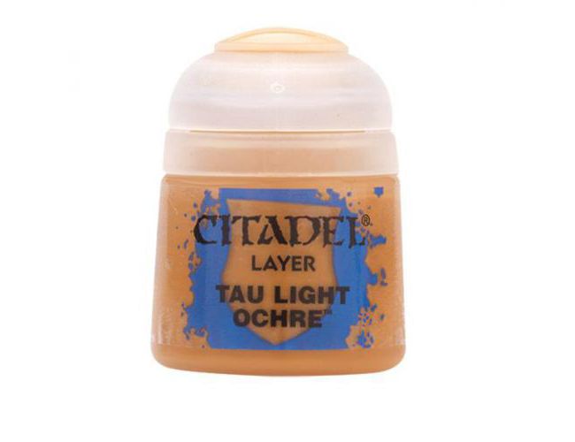 CITADEL LAYER (12MM) - T'AU LIGHT OCHRE (MSRP $5.40)