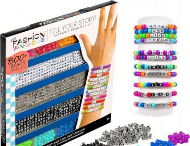 TELL YOUR STORY - 800+ BEADS ALPHABET BRACELETS