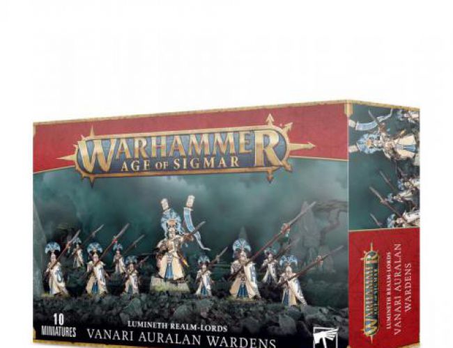 WARHAMMER AOS - LUMINETH REALM-LORDS VANARI AURALAN WARDENS (MSRP $75)